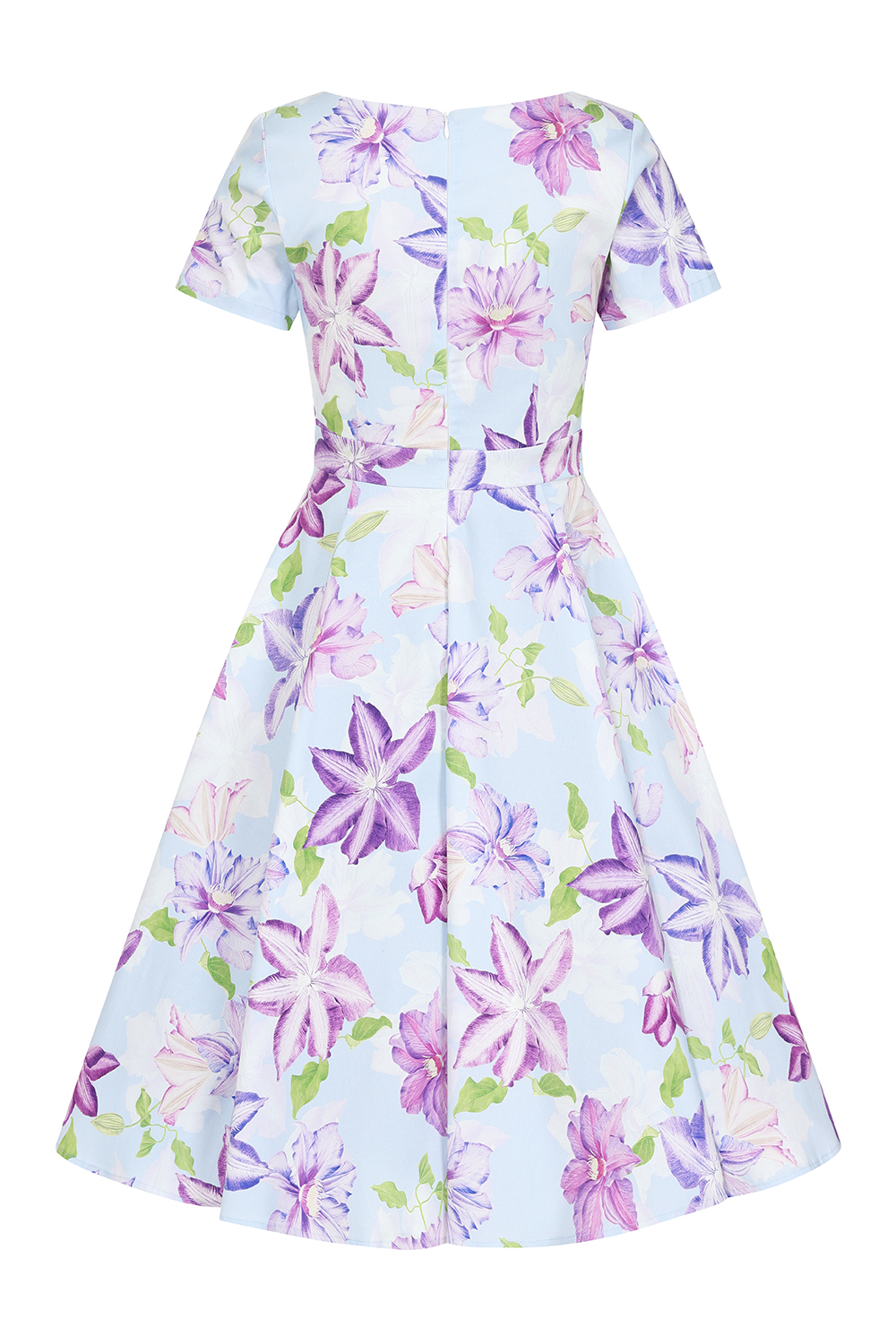 Erin Floral Swing Dress in Plus Size